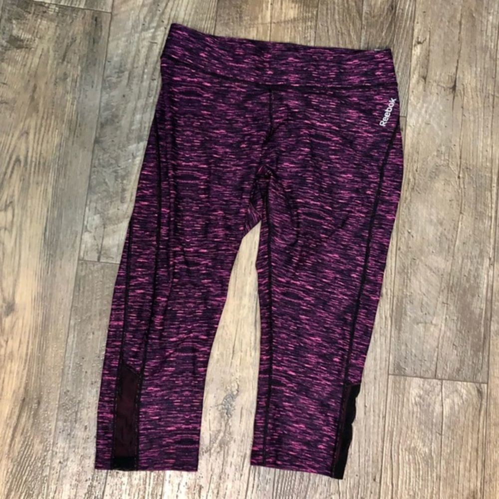 Reebok l Purple Athletic Leggings Size Small